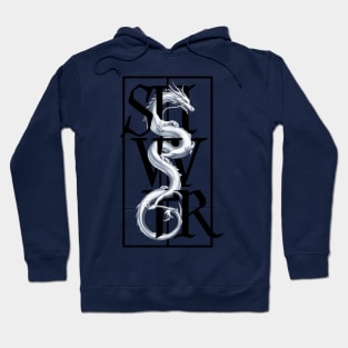 Silver Dragon Hoodie